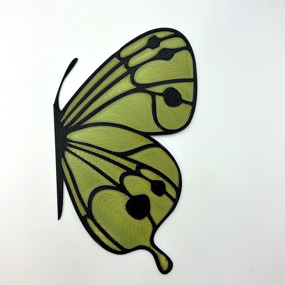 Green Butterfly 3D Printed Bookmark - Picture 4 of 4